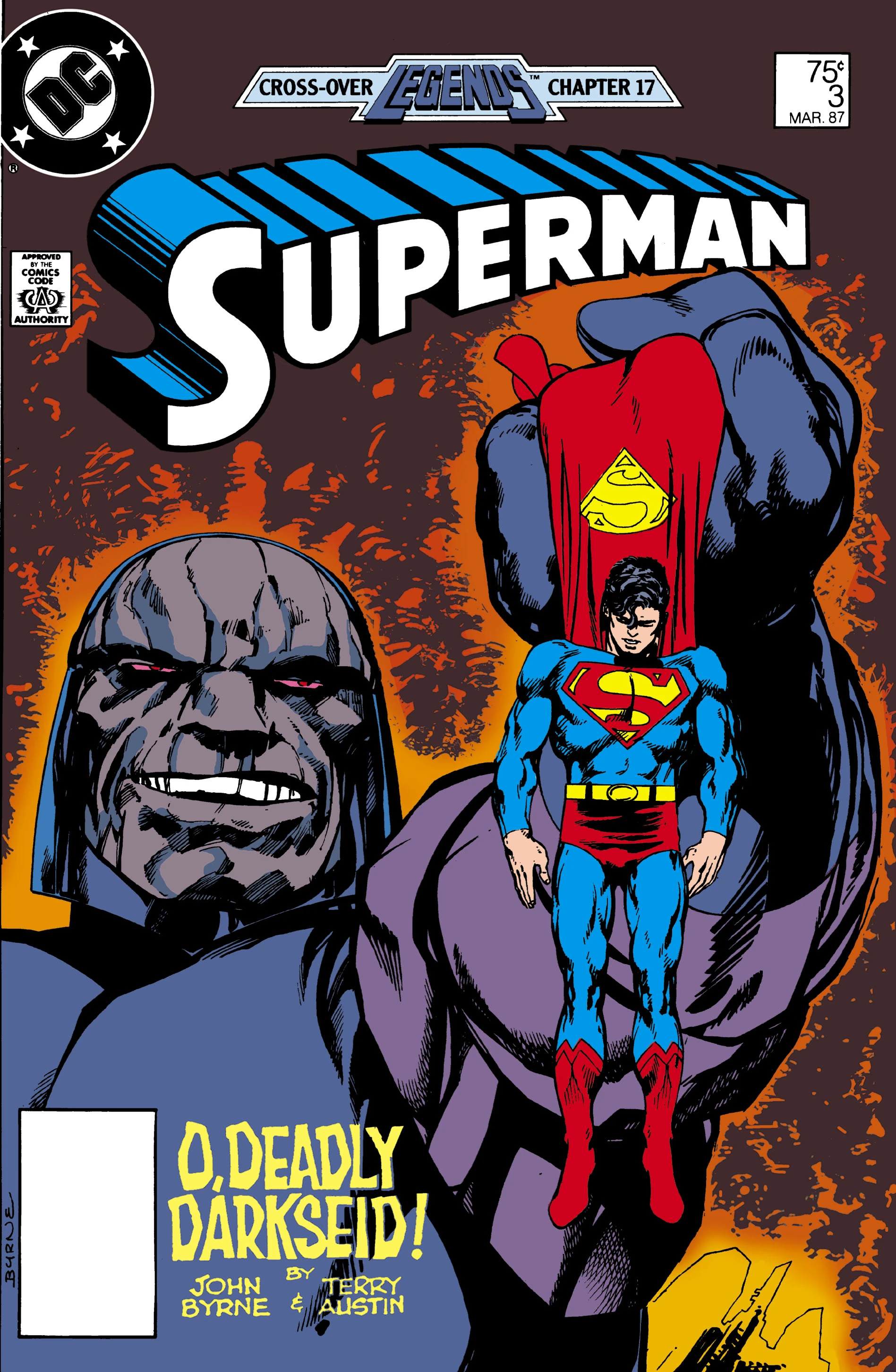 Superman #3 (DC, 1986 — Cover A) cover